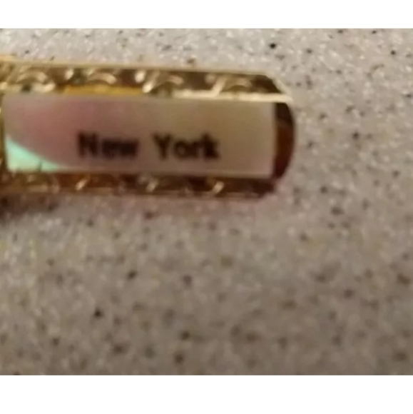 Niagara Falls Vintage Souvenir Tie Clip Bar New York Canada - Picture 3 of 8